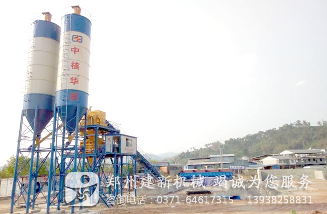 建新再次贏(yíng)得云南普洱時(shí)產(chǎn)成套90立方混凝土攪拌站訂單