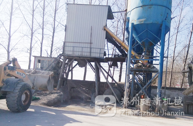應市場(chǎng)需求長(cháng)葛顧橋鎮客戶(hù)攜手建新助商砼攪拌站改造升級