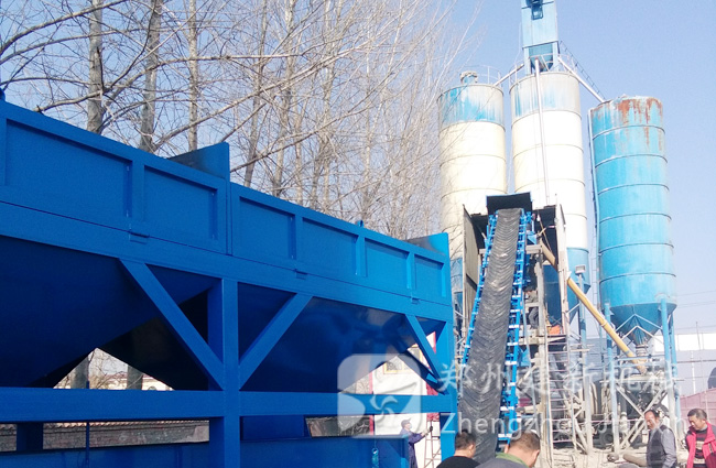 應市場(chǎng)需求長(cháng)葛顧橋鎮客戶(hù)攜手建新助商砼攪拌站改造升級