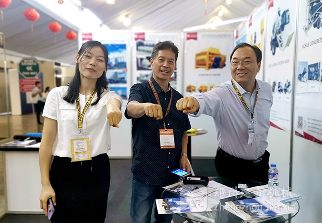 建新機械混凝土攪拌設備亮相菲律賓成焦點(diǎn)！