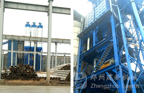 河南商丘客戶(hù)再購180混凝土攪拌站